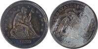 US Quarter 1880 Liberty Seated Quarter AU Uncertified #215 None -