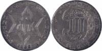 US Three Cent 1858 Three Cent Silver MS63 Uncertified #921 None -