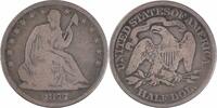 US Half Dollar 1877 Liberty Seated Half Dollar G Uncertified None -