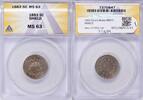 US Nickel 1883 Shield Nickel MS63 ANACS None -