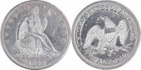 US Half Dollar 1849-O Liberty Seated Silver Half Dollar AU58 Uncertified #315 None -
