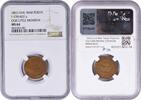 US 1863 Civil War Token Patriotic Our Little Monitor MS64 NGC -