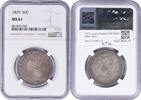 US Half Dollar 1870 Liberty Seated Silver Half Dollar MS61 NGC None -