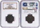 US 1808 India 10 Cash Madras Presidency Admiral Gardner Shipwreck KM 320 Genuine NGC  1808 Genuine