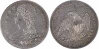 US Half Dollar 1837 Bust Half Dollar Reeded Edge AU Uncertified #305 None -