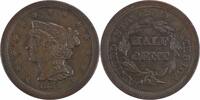 US Half Cent 1854 Half Cent AU58 Uncertified #1251 None -