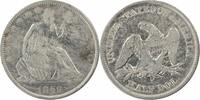US Half Dollar 1859-O Liberty Seated Silver Half Dollar VF Uncertified #909 None -