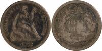 US Half Dime 1872 Liberty Seated Silver Half Dime F Uncertified None -
