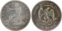 US Dollar 1877-S Trade Silver Dollar VF Uncertified #935 None -