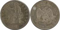 US Dollar 1878-S Trade Silver Dollar EF Uncertified #942 None -