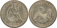 US Quarter 1846 Liberty Seated Quarter AU58 Uncertified #301 None -
