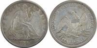 US Half Dollar 1849-O Liberty Seated Silver Half Dollar EF Uncertified #1058 None -