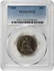 US Quarter 1885 Liberty Seated Silver Quarter VF25 PCGS None -