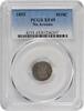 US Half Dime 1853 Liberty Seated Silver Half Dime No Arrows EF45 PCGS None -