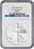 US Dollar 2007 $1 American Silver Eagle MS69 Early Releases NGC First Strike / Early Releases -