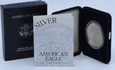US Dollar 1995-P $1 American Proof Silver Eagle in Original Government Packaging None -
