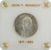 US Half Dollar 1963 Kennedy Half Heraldic Art .925 Silver Medal UNC Uncertified -