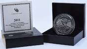 US Quarter 2011-P 5 oz Silver Burnished Olympic National Park Quarter Choice BU Uncertified None -