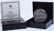US Quarter 2013-P 5 oz Silver Burnished Fort McHenry National Park Quarter Choice BU Uncertified None -