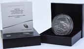 US Quarter 2014-P 5 oz Silver Burnished Shenandoah National Park Quarter Choice BU Uncertified None -