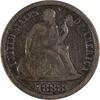 US Dime 1888-S Liberty Seated Silver Dime VF Uncertified None -