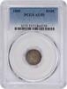 US Half Dime 1845 Liberty Seated Silver Half Dime AU55 PCGS None -