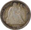 US Half Dime 1873 Liberty Seated Silver Half Dime EF Uncertified None -