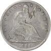 US Half Dollar 1860-S Liberty Seated Half Dollar EF Uncertified #804 None -