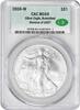 US Dollar 2008-W $1 American Silver Eagle Burnished Reverse of 2007 MS69 CACG None -