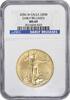 US Fifty Dollar 2006-W $50 American Gold Eagle MS69 Early Releases NGC First Strike / Early Releases -