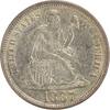 US Dime 1887-S Liberty Seated Silver Dime MS60 Uncertified #259 None -