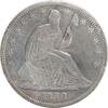 US Half Dollar 1868-S Liberty Seated Half Dollar EF Uncertified #305 None -