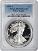 US Dollar 1989-S $1 American Silver Eagle PR70DCAM PCGS None -