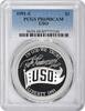 US Dollar 1991-S USO Commemorative Silver Dollar PR69DCAM PCGS None -