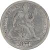 US Dime 1871 Liberty Seated Silver Dime F Uncertified #1030 None -