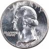 US Quarter 1962 Washington Silver Quarter MS63 Uncertified None -