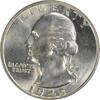 US Quarter 1945 Washington Silver Quarter MS63 Uncertified None -