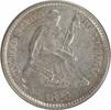 US Half Dime 1872 Liberty Seated Silver Half Dime DDO FS-101 VF Uncertified #607 None -