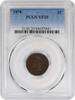 US Cent 1878 Indian Cent VF20 PCGS None -