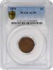 US Cent 1879 Indian Cent AU55 PCGS None -