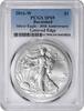 US Dollar 2016-W $1 American Silver Eagle Burnished 30th Anniversary Lettered Edge SP69 PCGS None -