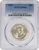US Quarter 1935 Washington Silver Quarter MS66 PCGS None -