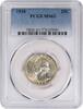 US Quarter 1938 Washington Silver Quarter MS63 PCGS None -