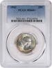 US Quarter 1943 Washington Silver Quarter MS66+ PCGS None -