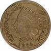 US Cent 1864 Indian Cent Copper Nickel EF Uncertified #245 None -