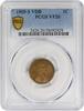 US Cent 1909-S VDB Lincoln Cent VF20 PCGS None -