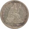 US Quarter 1841-O Liberty Seated Silver Quarter VF Uncertified #153 None -
