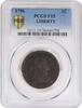 US Cent 1796 Large Cent LIHERTY F15 PCGS None -