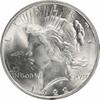 US Dollar 1922 Peace Silver Dollar MS63 Uncertified #825 None -