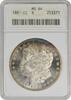 US Dollar 1881-CC Morgan Silver Dollar MS64 ANACS None -
